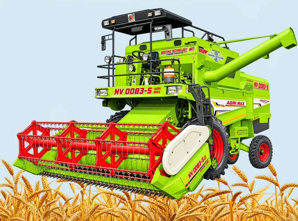 Self Propelled Combine Harvester