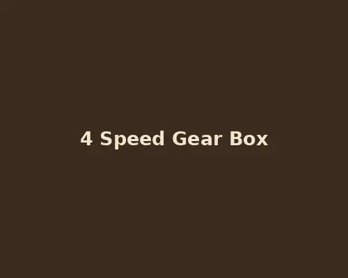 4 speed gear box of NV 0083-S Agri Max combine harvester