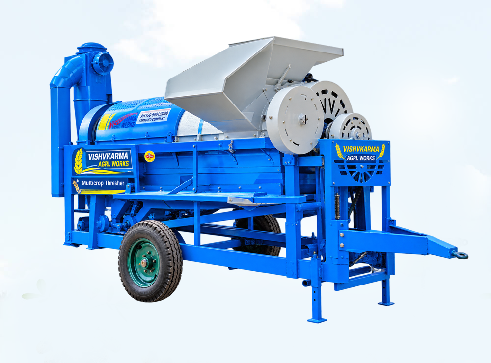 Back Feeder Axil Flow Multi Crop Thresher